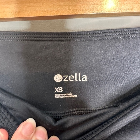 Zella gossip zipper ankle 7/8 tights - Picture 4 of 7